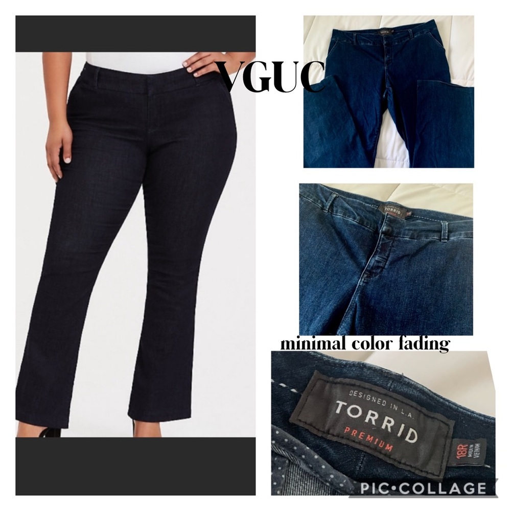 Studio Trouser Slim Boot Jean - Torrid